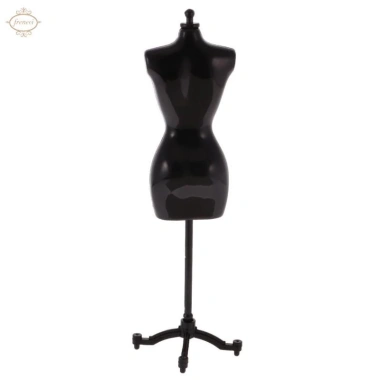 Mô hình đế ma-nơ-canh đen/trắng cho áo choàng búp bê - Giá ưu đãi 40.700₫