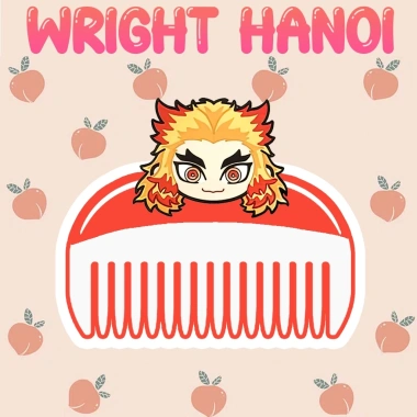 Mô hình Demon Slayer Kimetsu no Yaiba - Gươm Muchiro Akaza Nezuko chibi, 35.000₫