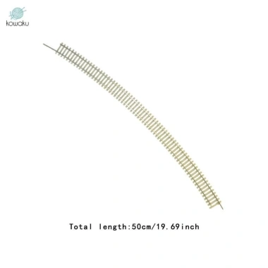 Mô hình Đường ray xe lửa 1:87 DIY đa năng 19,69 inch - Giá ưu đãi 144,100₫