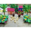 Mô Hình Gà Bố Mẹ 10 Con Xốp Giá Ưu Đãi 35.000 VND - Đồ Chơi Giáo Dục Bé Mầm Non 6