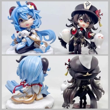 Mô Hình Genshin Impact Chibi Yae Miko, Hu Tao, Ganyu - Giá ưu đãi 305.000₫