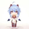 Mô hình giấy Chibi Ganyu anime girl Genshin Impact - Giá chỉ 15.000đ, giảm mạnh