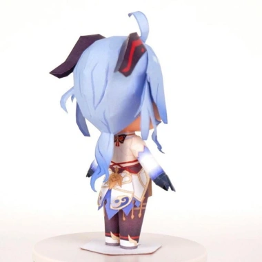 Mô hình giấy Chibi Ganyu anime girl Genshin Impact - Giá chỉ 15.000đ, giảm mạnh