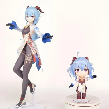 Mô hình giấy Chibi Ganyu anime girl Genshin Impact - Giá chỉ 15.000đ, giảm mạnh 6 Mô hình giấy Chibi Ganyu anime girl Genshin Impact - Giá chỉ 15.000đ, giảm mạnh 6