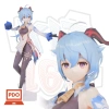 Mô hình giấy Ganyu Genshin Impact - Anime Game, chỉ 22.000₫ (giảm từ 27.500)