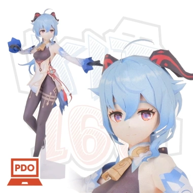 Mô hình giấy Ganyu Genshin Impact - Anime Game, chỉ 22.000₫ (giảm từ 27.500)