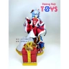 Mô hình giấy Ganyu - Thiết kế Christmas Navidad Genshin Impact, giá 99.000 VND 2