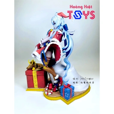 Mô hình giấy Ganyu - Thiết kế Christmas Navidad Genshin Impact, giá 99.000 VND