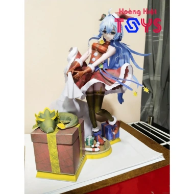 Mô hình giấy Ganyu - Thiết kế Christmas Navidad Genshin Impact, giá 99.000 VND 7 Mô hình giấy Ganyu - Thiết kế Christmas Navidad Genshin Impact, giá 99.000 VND 7