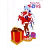 Mô hình giấy Ganyu - Thiết kế Christmas Navidad Genshin Impact, giá 99.000 VND 8