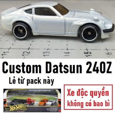 Mô hình Hot Wheels Premium Datsun 240Z – Xe đua cổ điển, Giá ưu đãi 209.000₫ 7