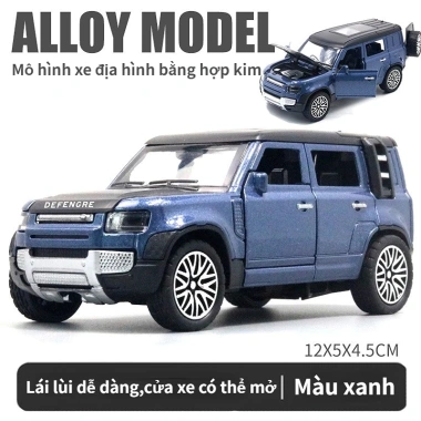 Mô Hình Jeep Đồ Chơi Hợp Kim 1:36 - Cửa Mở, Lùi Tự Động, Bánh Cao Su, Quà Tết Mạnh Mẽ, Giá 99.900₫ 2
