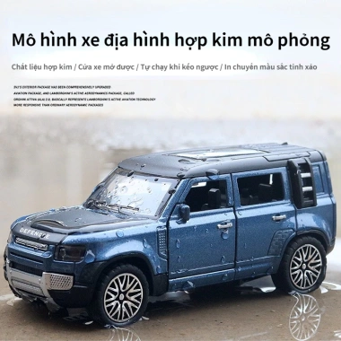 Mô Hình Jeep Đồ Chơi Hợp Kim 1:36 - Cửa Mở, Lùi Tự Động, Bánh Cao Su, Quà Tết Mạnh Mẽ, Giá 99.900₫ 4