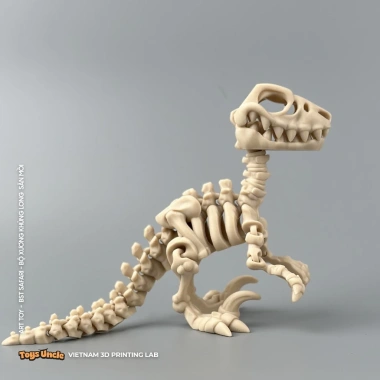 Mô Hình Khớp Động Bộ Xương Khủng Long, Hà Mẫu, Tê giác, Voi In 3D Toys Uncle 259k