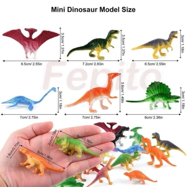 Mô hình khủng long mini 5-7 cm chi tiết, giá chỉ 25.000đ - Siêu ưu đãi, phù hợp làm đồ chơi, trang trí