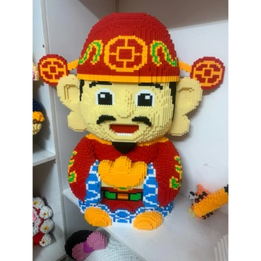 Mô hình lắp ghép ông Thần Tài cao 90cm - Tặng búa + keo - Giá 300.000 dong 4 Mô hình lắp ghép ông Thần Tài cao 90cm - Tặng búa + keo - Giá 300.000 dong 4