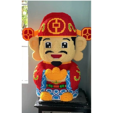 Mô hình lắp ghép ông Thần Tài cao 90cm - Tặng búa + keo - Giá 300.000 dong 6 Mô hình lắp ghép ông Thần Tài cao 90cm - Tặng búa + keo - Giá 300.000 dong 6