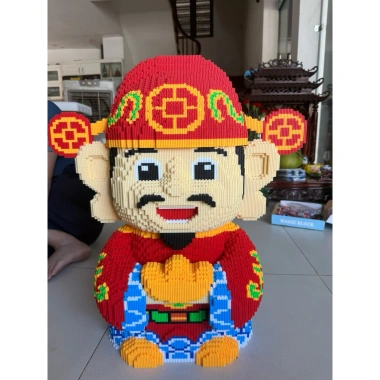 Mô hình lắp ghép ông Thần Tài cao 90cm - Tặng búa + keo - Giá 300.000 dong 7 Mô hình lắp ghép ông Thần Tài cao 90cm - Tặng búa + keo - Giá 300.000 dong 7