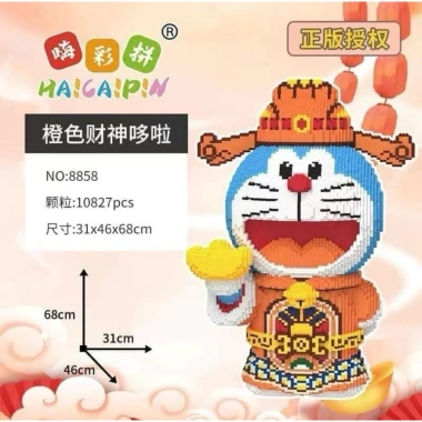Mô hình lắp ghép ông Thần Tài cao 90cm - Tặng búa + keo - Giá 300.000 dong 13 Mô hình lắp ghép ông Thần Tài cao 90cm - Tặng búa + keo - Giá 300.000 dong 13