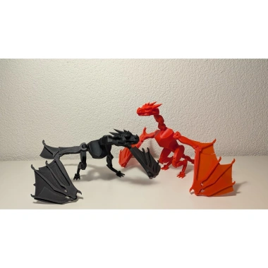 Mô hình lắp ráp Rồng Articulated Dummy 13 – Khớp linh hoạt, phụ kiện thay thế, giảm giá 75.000đ - Inno3d