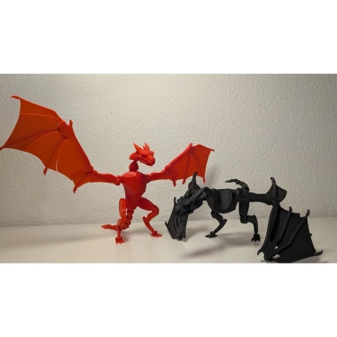 Mô hình lắp ráp Rồng Articulated Dummy 13 – Khớp linh hoạt, phụ kiện thay thế, giảm giá 75.000đ - Inno3d
