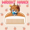 Mô hình Lược Genshin Impact chibi Ayaka, Raiden, Ganyu, Neuvillette, Tartaglia, Scaramouche - Phụ kiện trang trí, giá chỉ 56.000 VND 5