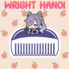 Mô hình Lược Genshin Impact chibi Ayaka, Raiden, Ganyu, Neuvillette, Tartaglia, Scaramouche - Phụ kiện trang trí, giá chỉ 56.000 VND 6