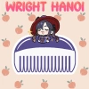 Mô hình Lược Genshin Impact chibi Ayaka, Raiden, Ganyu, Neuvillette, Tartaglia, Scaramouche - Phụ kiện trang trí, giá chỉ 56.000 VND 7