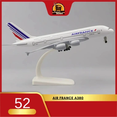 Mô hình máy bay Air France Airbus A380 20cm kim loại bền đẹp - Giá chỉ 235.000₫ Mô hình máy bay Air France Airbus A380 20cm kim loại bền đẹp - Giá chỉ 235.000₫