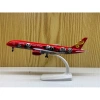 Mô hình máy bay Hainan Airlines màu đỏ - Đồ chơi chi tiết, giá ưu đãi 235.000₫ 3