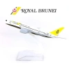 Mô hình máy bay Royal Brunei 787 16cm - Chi tiết tinh xảo, giá ưu đãi 139.000₫