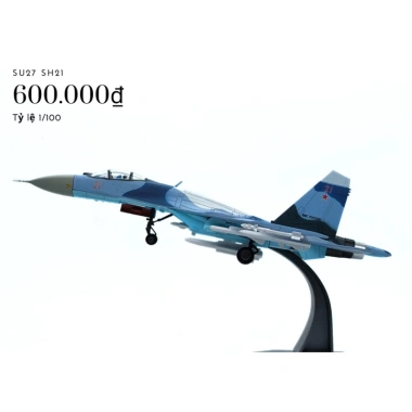 Mô hình máy bay Su27 tỷ lệ 1/100 - Giá chỉ 600.000đ, giảm mạnh từ 732.000đ 8