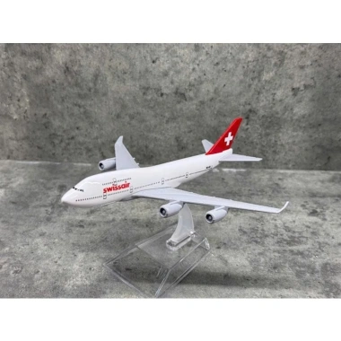 Mô hình máy bay Swissair 16 cm - Chi tiết thực tế, giá ưu đãi 139.000₫ 4 Mô hình máy bay Swissair 16 cm - Chi tiết thực tế, giá ưu đãi 139.000₫ 4