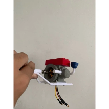 Mô hình máy dầu chạy vỏ + bơm nước không động cơ - Giá 69.000₫, chất lượng cao 3