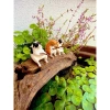 Mô hình mèo câu cá trên đảo, trang trí bể cá cảnh, thùng xốp, bàn làm việc, 29.500₫ 5