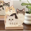 Mô Hình Mèo Gỗ 3D 2.026 - Lịch Để Bàn Sáng Tạo, Trang Trí Đẹp, Giá Ưu Đãi 90k 4