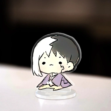 Mô hình Mini Dr.stone Senku Yuzuriha Ogawa Hyoga Chibi 3cm - Trang trí học tập - 15.000