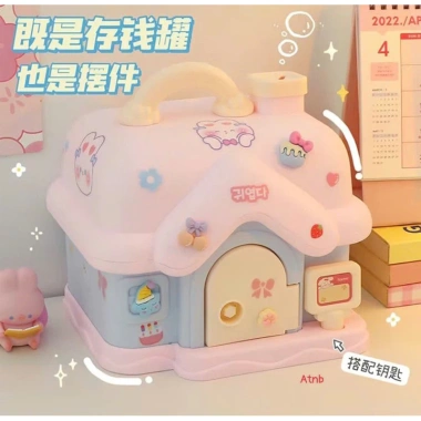 Mô Hình Ngôi Nhà Đựng Tiền Tiết Kiệm Siêu Cute - Freeship Giá 95.550₫ 6