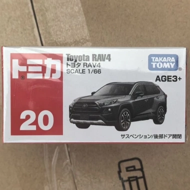Mô hình ô tô hợp kim Toyota RAV4 Play No.20 TOMY Domeka Red White Box - Phiên bản Châu Á, giá ưu đãi 305.800₫