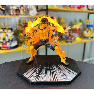 Mô hình One Piece ACE 15cm đế không chữ LED USB - Bộ Fzero - Giá ưu đãi 112k