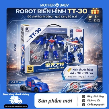 Mô hình Optimus Transformers - Robot lắp ráp biến hình cho bé trai, giảm còn 172.199₫