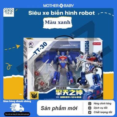 Mô hình Optimus Transformers - Robot lắp ráp biến hình cho bé trai, giảm còn 172.199₫
