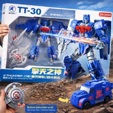 Mô hình Optimus Transformers - Robot lắp ráp biến hình cho bé trai, giảm còn 172.199₫ 3 Mô hình Optimus Transformers - Robot lắp ráp biến hình cho bé trai, giảm còn 172.199₫ 3