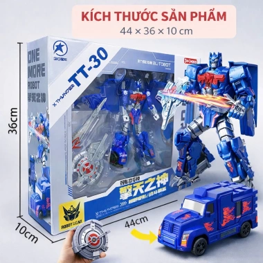 Mô hình Optimus Transformers - Robot lắp ráp biến hình cho bé trai, giảm còn 172.199₫ 5 Mô hình Optimus Transformers - Robot lắp ráp biến hình cho bé trai, giảm còn 172.199₫ 5
