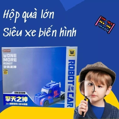 Mô hình Optimus Transformers - Robot lắp ráp biến hình cho bé trai, giảm còn 172.199₫