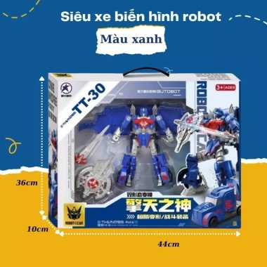 Mô hình Optimus Transformers - Robot lắp ráp biến hình cho bé trai, giảm còn 172.199₫