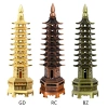 Mô Hình Phong Thủy 3D Hợp Kim Wenchang Trung Quốc - Tượng Chùa Tháp Trang Trí Giá Ưu Đãi 2