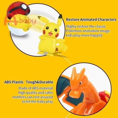 Mô hình Pokemon Pikachu Charizard Mewtwo Eevee - Đồ chơi giảm giá 107.272 VND