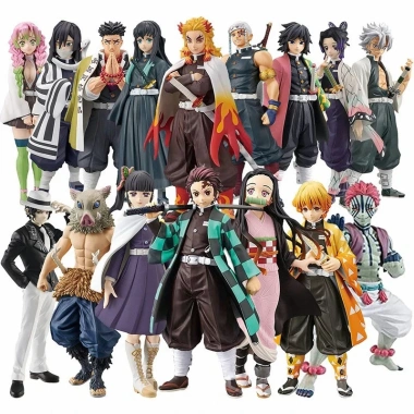 Mô hình PVC Kimetsu No Yaiba Kamado Tanjirou, Nezuko, Zenitsu - Giá chỉ 35.860₫