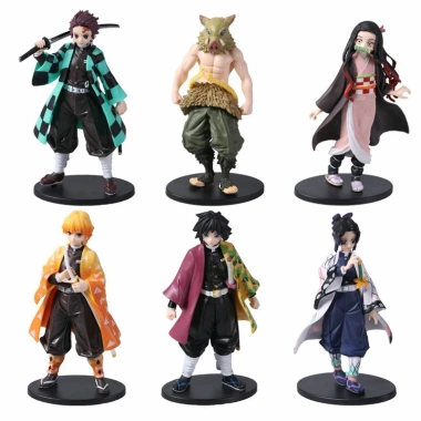 Mô hình PVC Kimetsu No Yaiba Kamado Tanjirou, Nezuko, Zenitsu - Giá chỉ 35.860₫